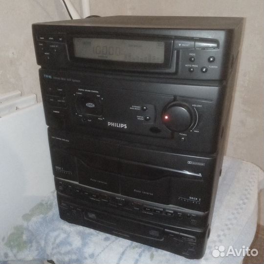 Музыкальный центр philips fw 46