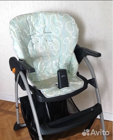 Детский стульчик для кормления chicco