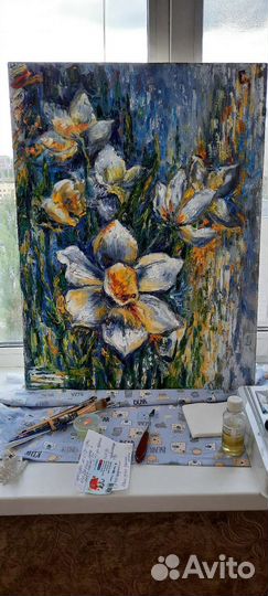 Картина маслом на холсте 