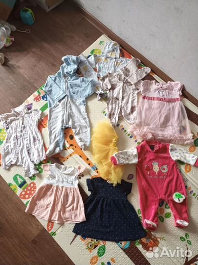 Вещи на девочку от 0-1 года