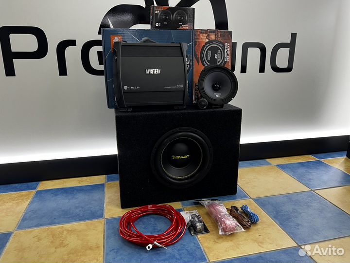 Комплект акустики в автомобиль