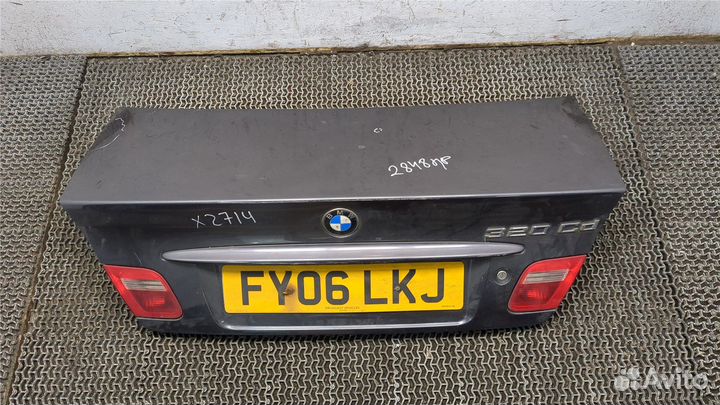 Подсветка номера BMW 3 E46, 2006