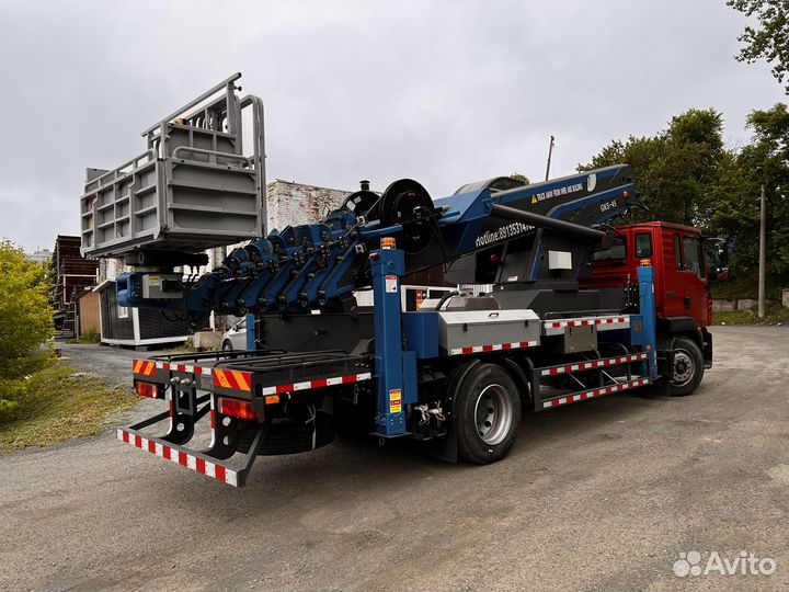 В лизинг - новая автовышка GKS45 - 45м