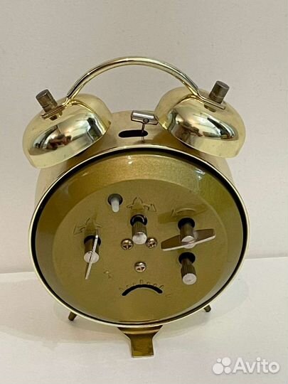 Часы настольные СССР, слава и восток, будильник