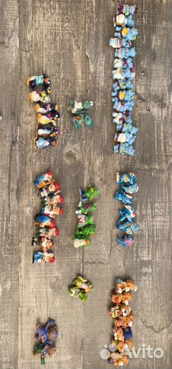 Коллекция фигурок киндер сюрприз