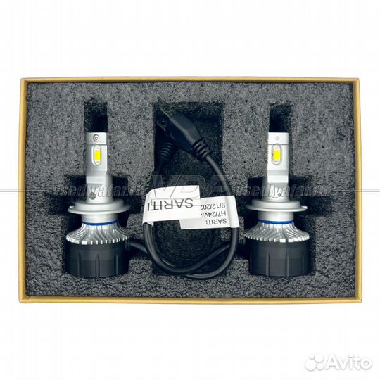 Светодиодные лампы V13 CSP H7 6000K 24V (комплект