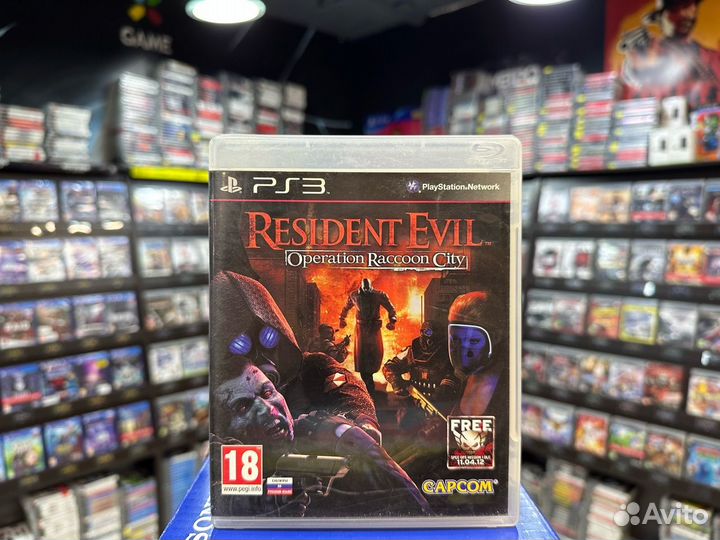 Игры для PS3: Resident Evil: Operation Raccoon Cit