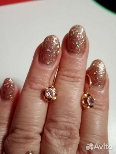 Золотые серьги СССР