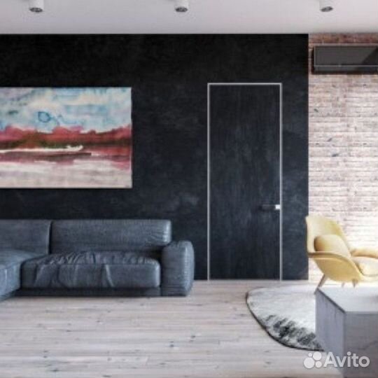 Двери скрытые межкомнатные под отделку