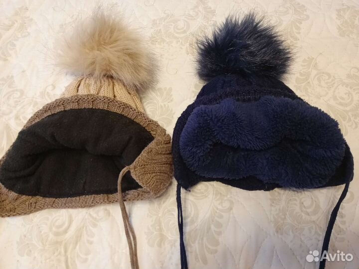 Шапка для мальчика утепленная