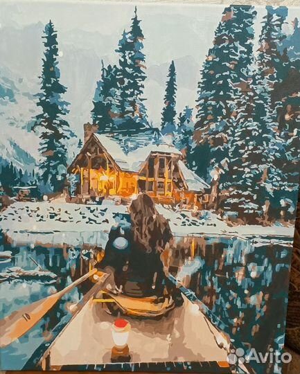 Готовая картина по номерам