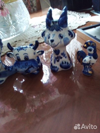 Фигурки гжель