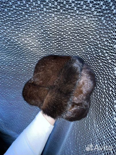 Норковая шапка новая