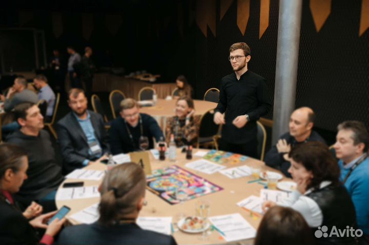 Ведущий игр мафия/бункер/2 комнаты,1 бомба/кэшфлоу