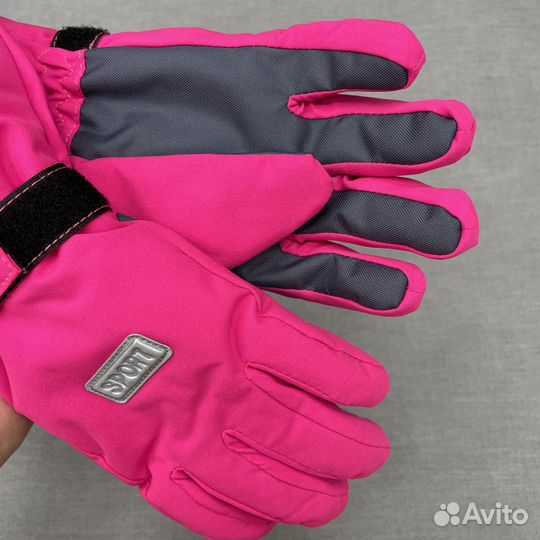 Перчатки краги новые зимние мальчика девочки