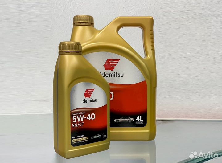 Масло моторное idemitsu 5W-40 Fully-Synthetic SN/C