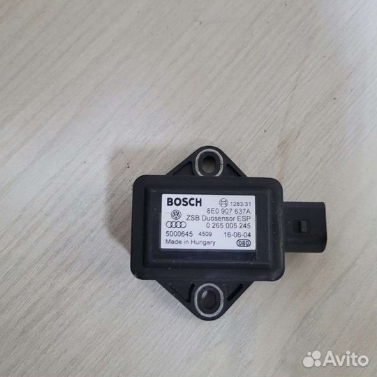 Датчик продольного ускорения Audi A8 D3