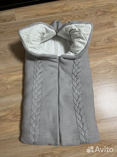 Комплект комбинезон,конверт,шапка,шарф,пинетки