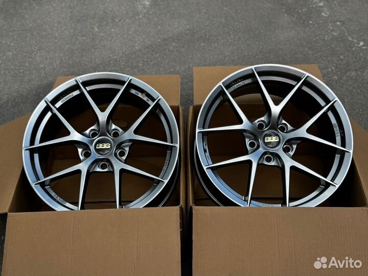 Диски r16 5x108 BBS CI-R темный хром hyper black