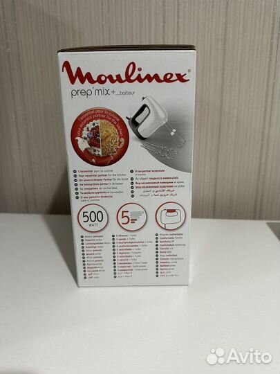 Миксер moulinex Prepmix+ HM460110