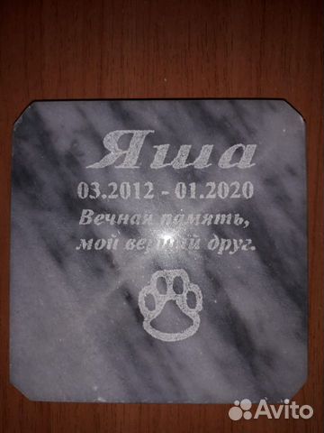 Кремация животных