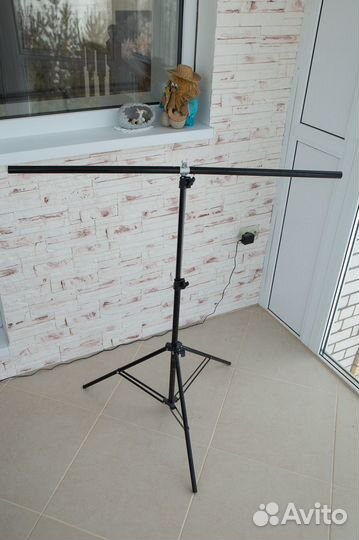 Стойка + штанга + фоны