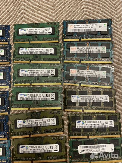 Оперативная память ddr3 sodimm 2 gb 1600 1333 1066