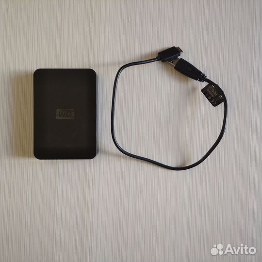 Внешний переносной жёсткий диск HDD WD 1TB