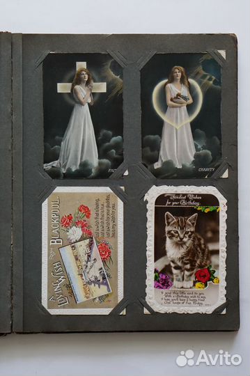 Альбом антикварные и винтажные открытки 024