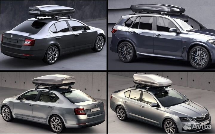 Автобокс на крышу Рено Дастер