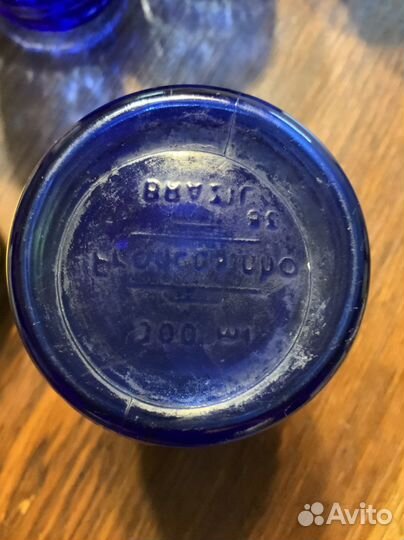 Стаканы цветное стекло СССР