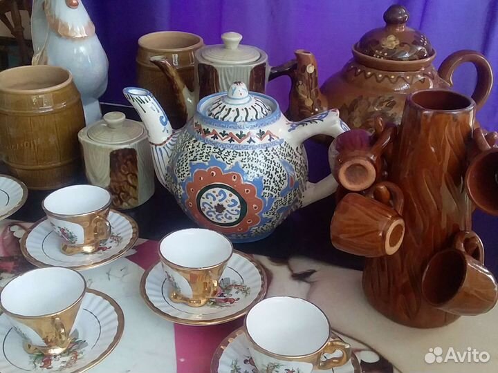 Изделия из керамики ретро СССР