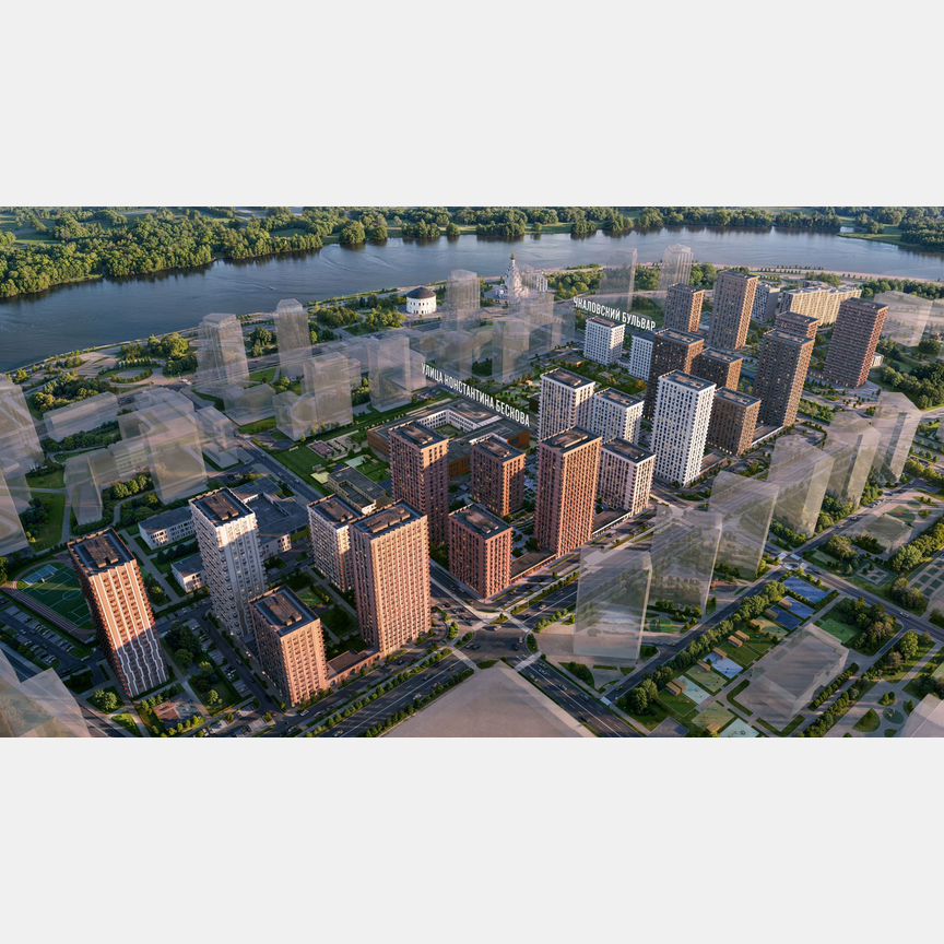 3-к. квартира, 91,1 м², 2/13 эт.