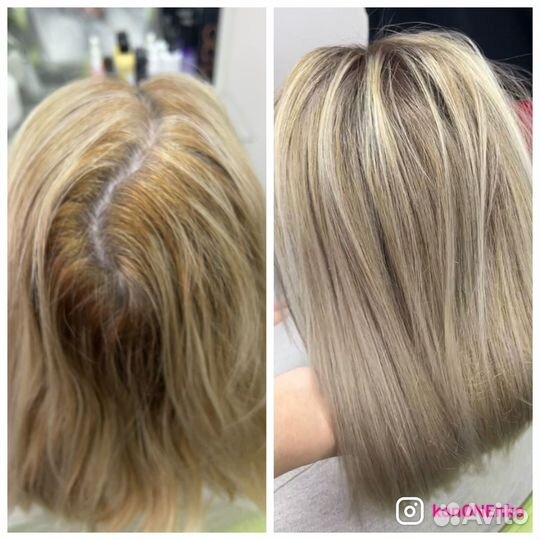 Окрашивание волос