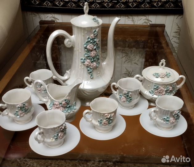 Кофейный сервиз фарфор