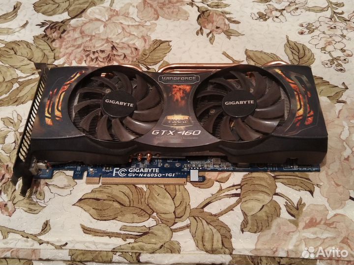Видеокарта GTX 460