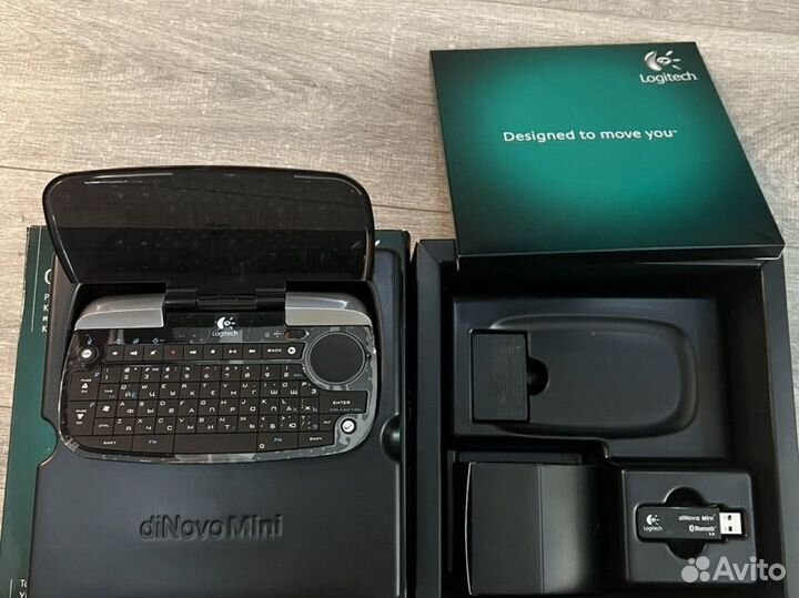 Беспроводная клавиатура logitech Dinovo mini