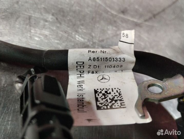 Проводка (планка) свечей накала Mercedes E-Class