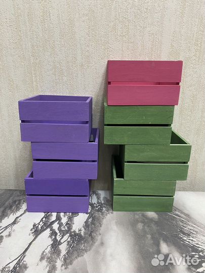 Ящик деревянный подарочный