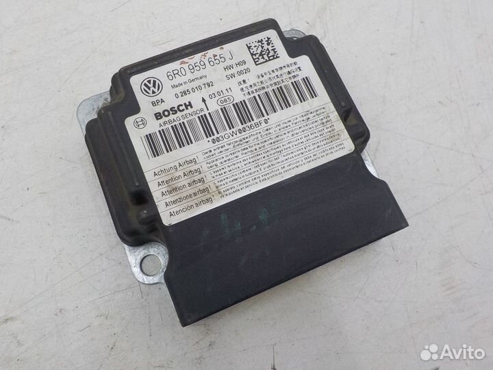 Блок управления подушками безопасности Volkswagen