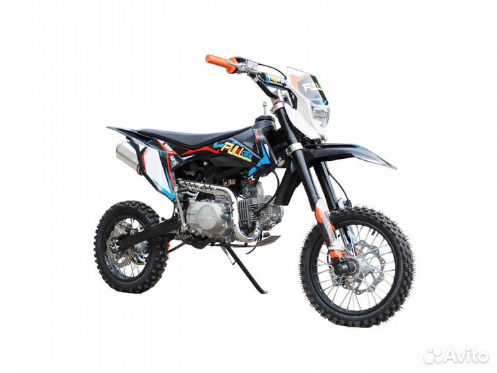 Мотоцикл Питбайк Full Crew FC125e 14/12 Черный