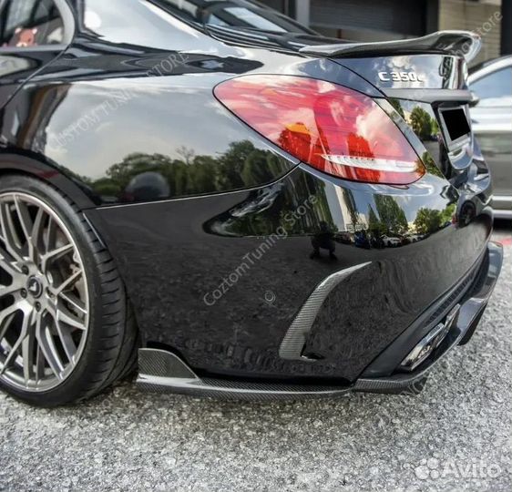 Спойлер на багажник mercedes w 205