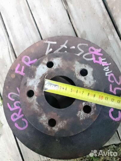 Диск тормозной передний Toyota43512-28110