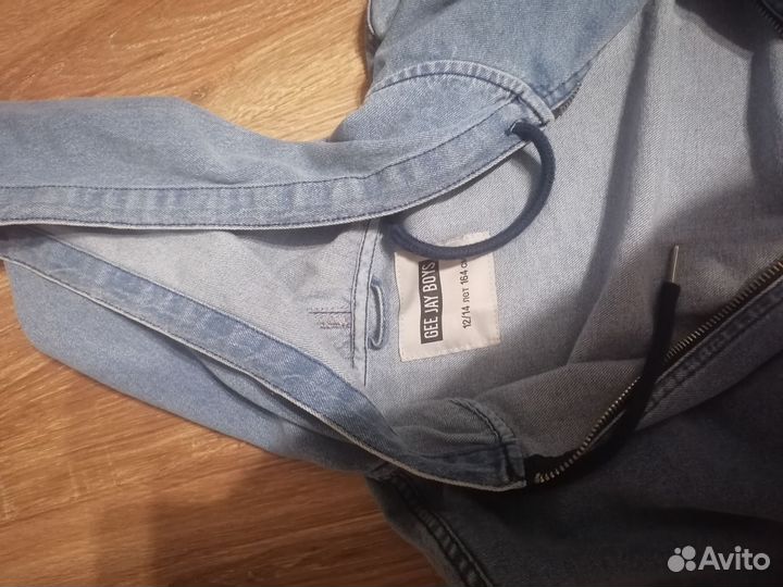 Джинсовая куртка детская