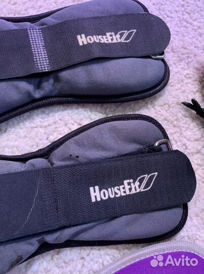 Веревка для скалолазания, гантели, мешок