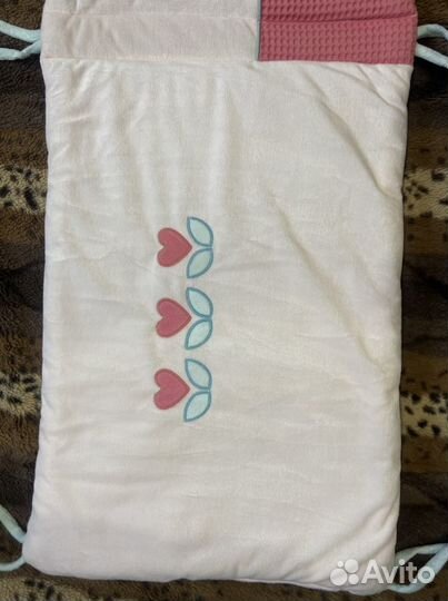 Бортики в детскую кроватку как новые