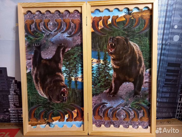 Нарды принт большие