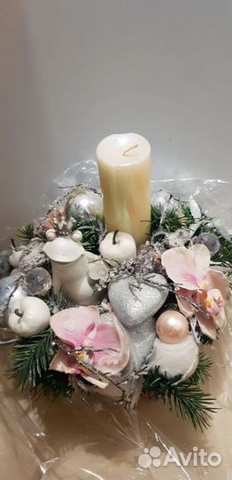 Свечки новогодние