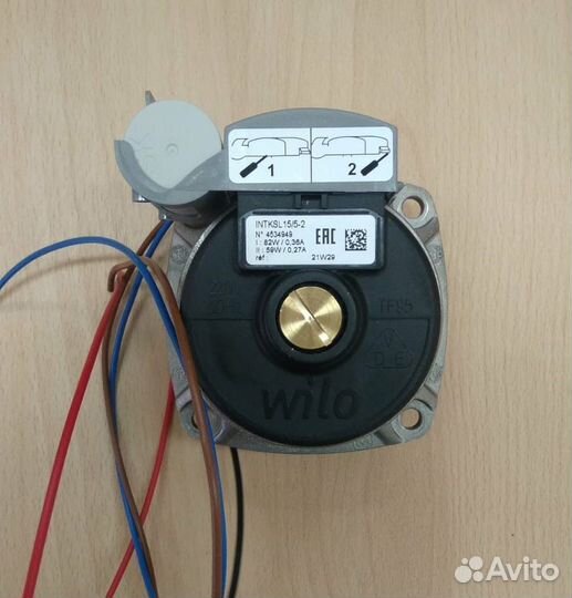 Двигатель насоса Wilo котла Ariston Аристон