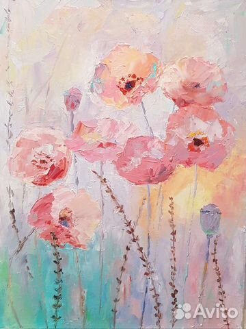 Интерьерная картина. Цветы. Маки